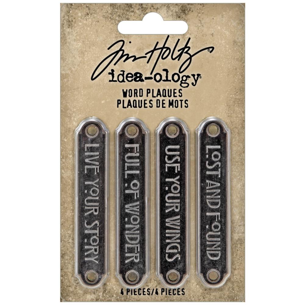 Tim Holtz Idea-ology - Word Plaques