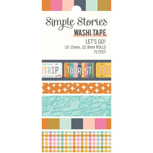 Simple Stories Let's Go! - Washi Tape