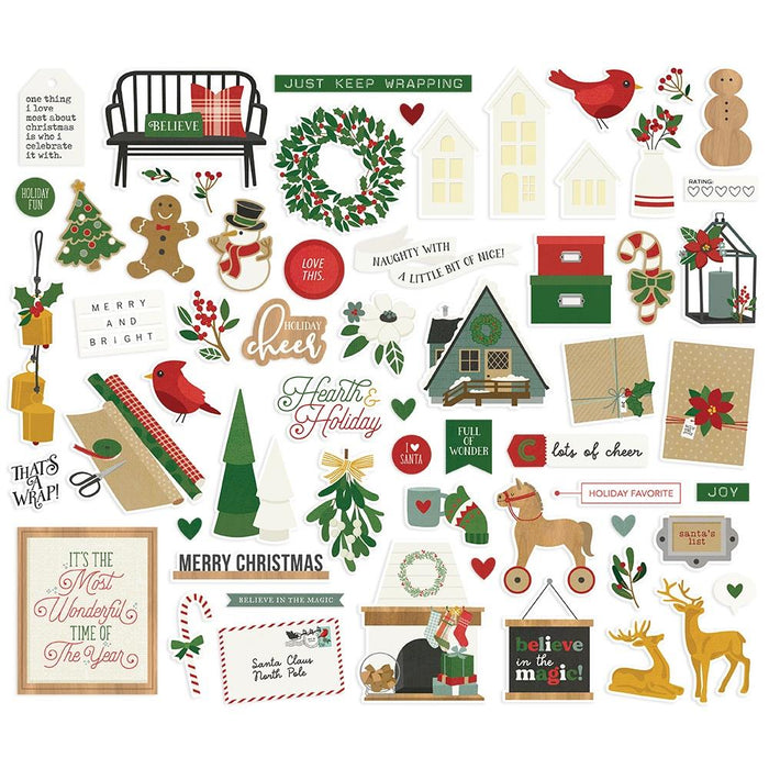 Simple Stories Hearth & Holiday - Bits & Pieces