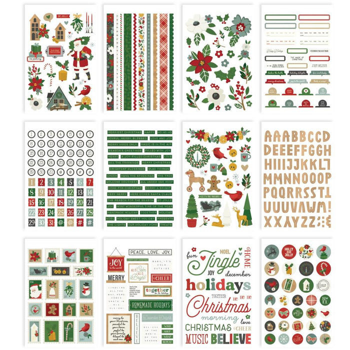 Simple Stories Hearth & Holiday - Sticker Book