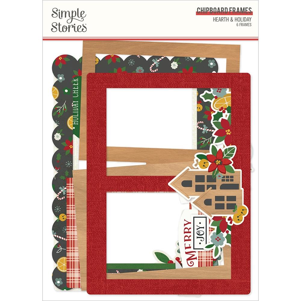 Simple Stories Hearth & Holiday - Chipboard Frames