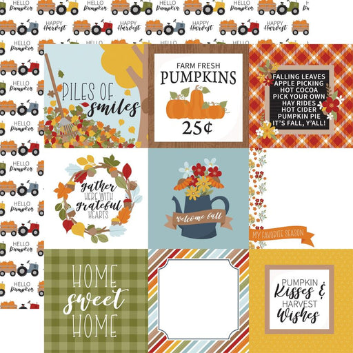 Echo Park Fall Fever - 4x4 Journaling Cards