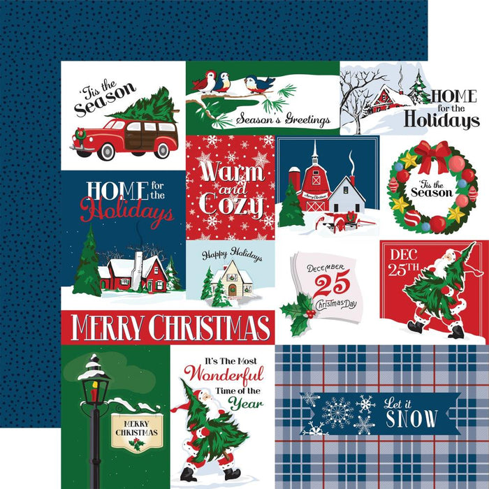 Carta Bella White Christmas - Multi Journaling Cards