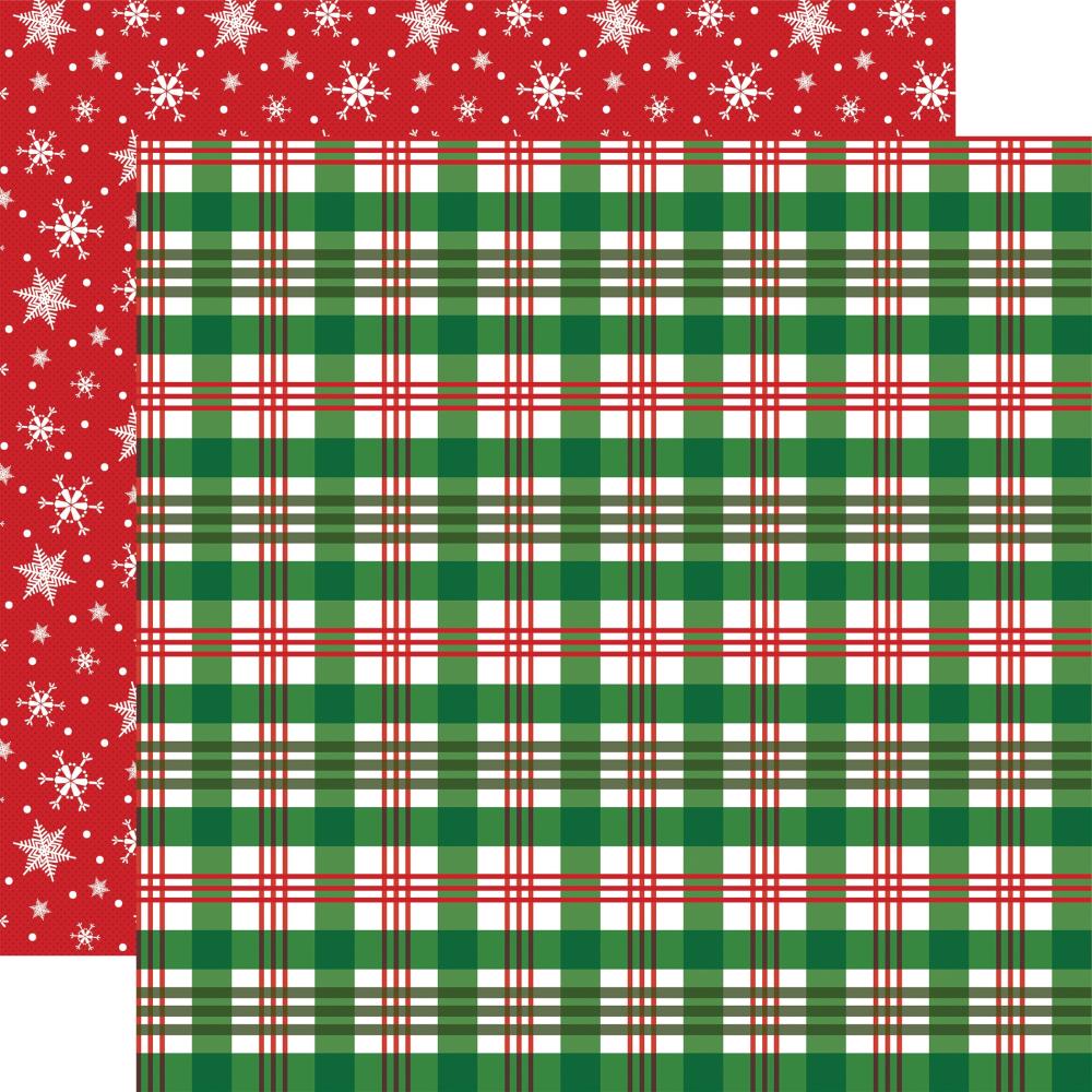 Carta Bella White Christmas - Christmas Plaid