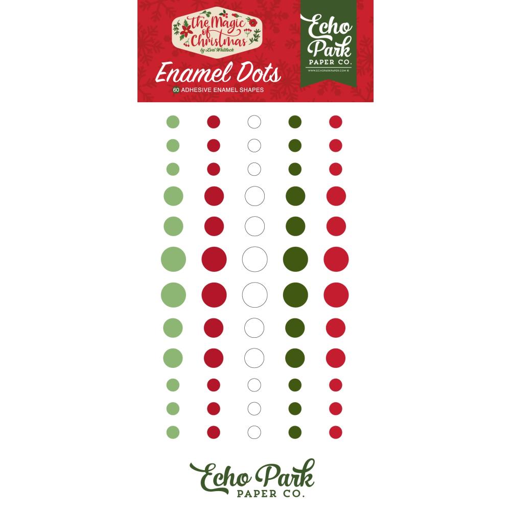 Echo Park The Magic Of Christmas - Enamel Dots