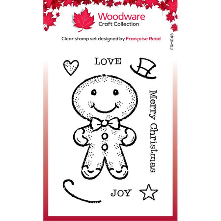 Woodware Clear Magic Singles Stamp - Gingerbread Man