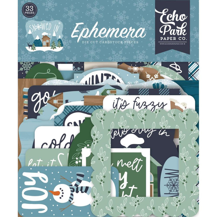 Echo Park Snowed In - Ephemera