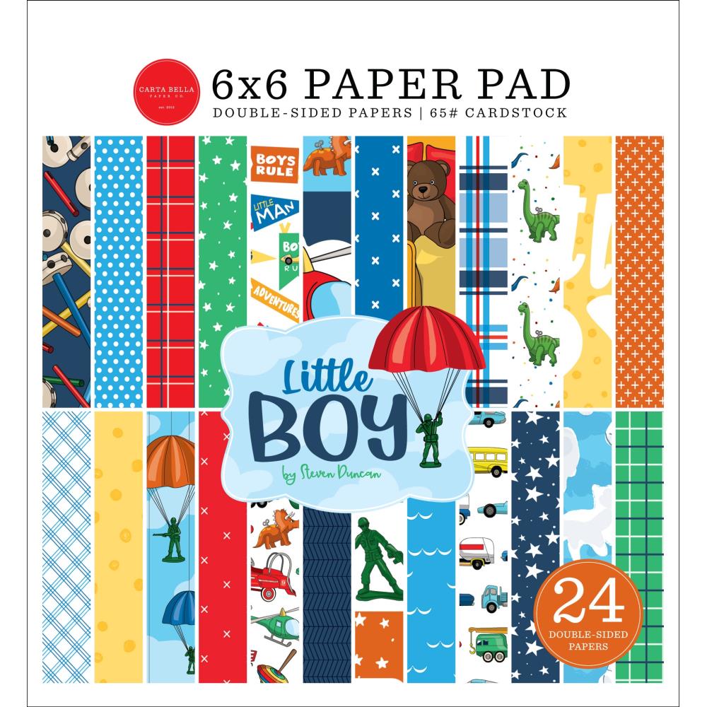 Carta Bella Little Boy - 6x6 Pad