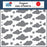 Carta Bella Little Boy - Cool Clouds & Stars Stencil