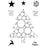 Woodware Clear Magic Stamp - Big Bubble Christmas Tree