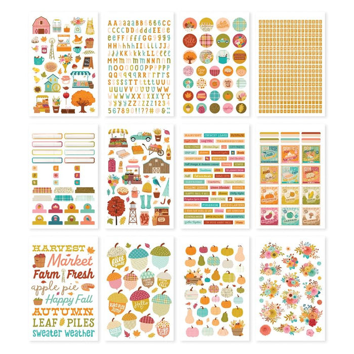 Simple Stories Harvest Market - Sticker Book