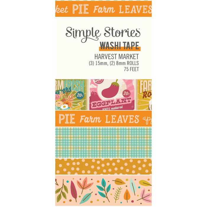 Simple Stories Harvest Market - Washi Tape