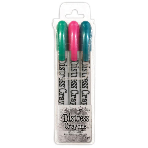 Ranger Tim Holtz Distress Pearl Crayon - Holiday Set 4