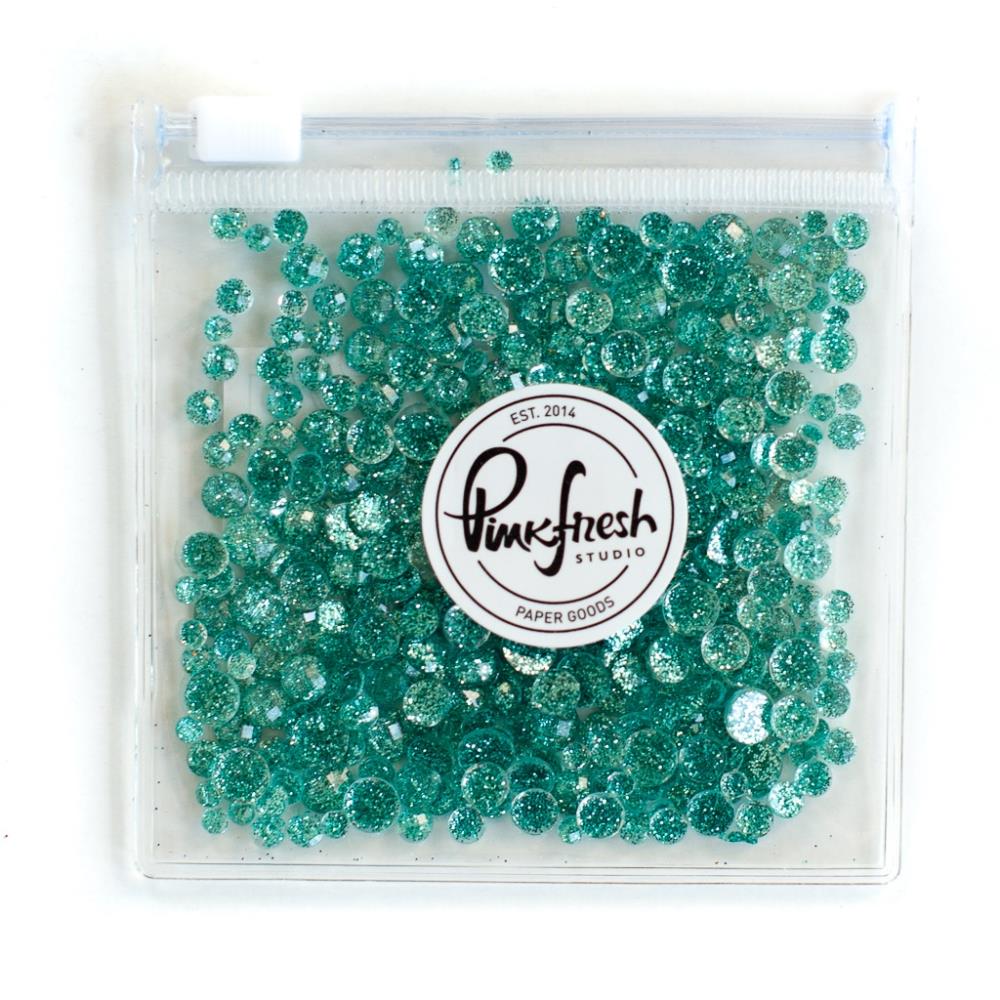 Pinkfresh Studio Glitter Drops - Aqua