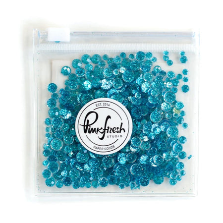 Pinkfresh Studio Glitter Drops - Lagoon