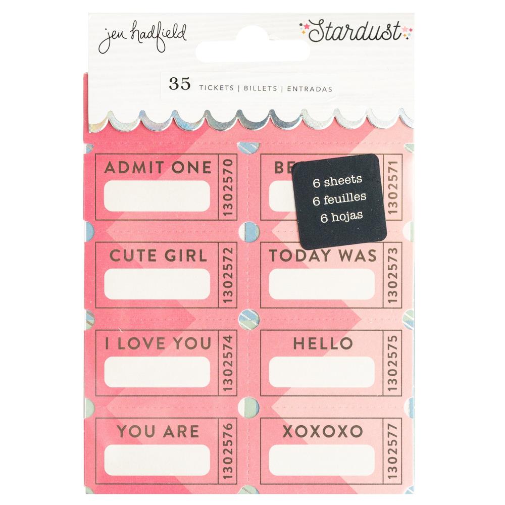 American Crafts Jen Hadfield Stardust - Ticket Book