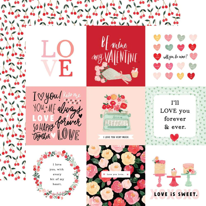 Carta Bella My Valentine - 4x4 Journaling Cards