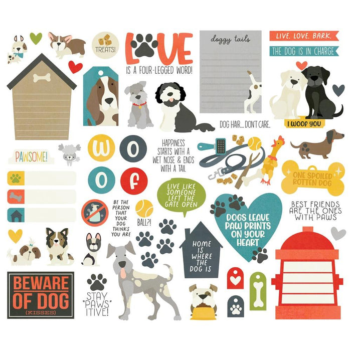 Simple Stories Pet Shoppe Dog - Bits & Pieces