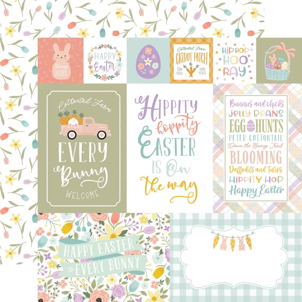 Echo Park It's Easter Time - Multi Journaling Cards