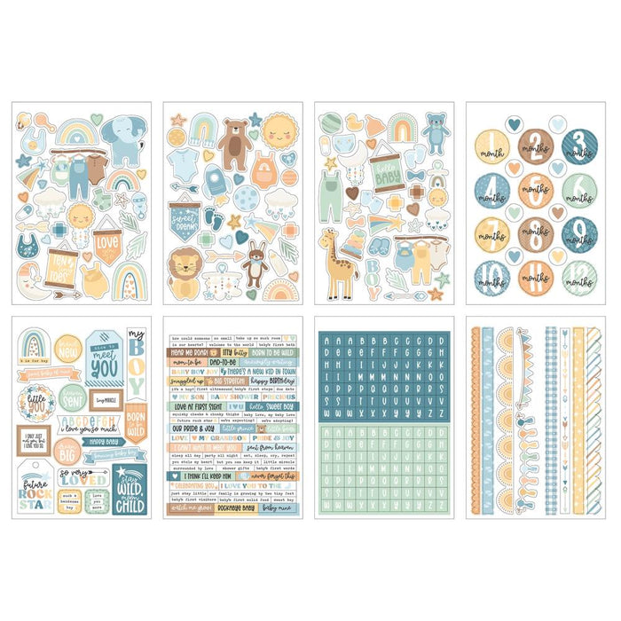 Our Baby Boy Sticker Book