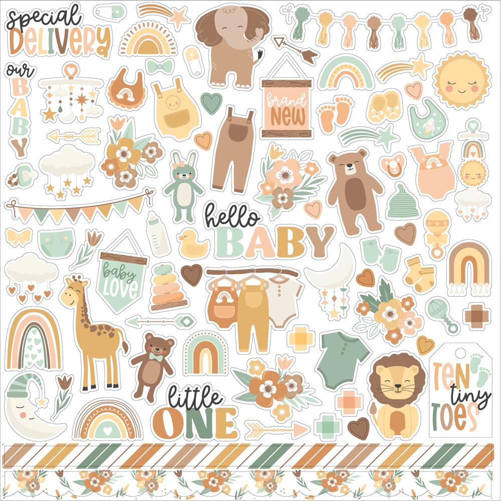 Echo Park Our Baby - Element Stickers