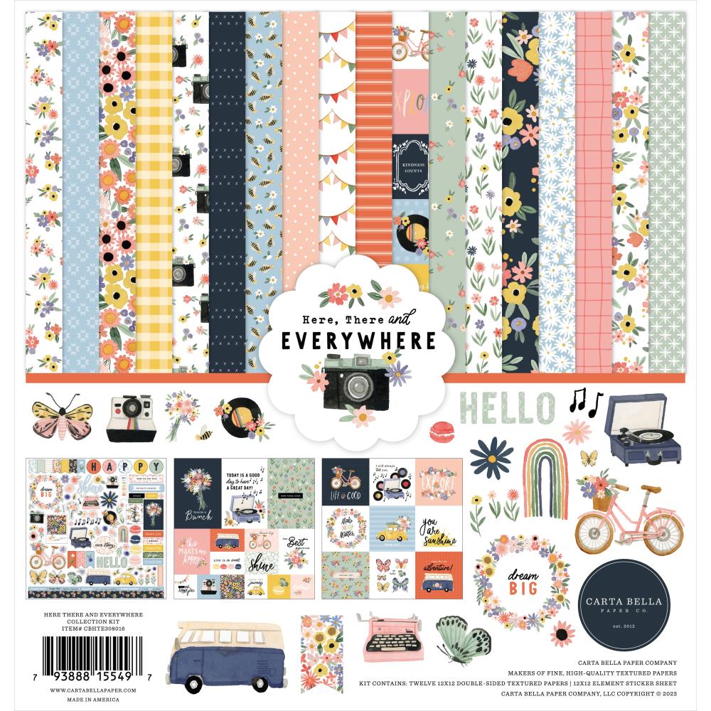 Carta Bella Here, There & Everywhere - Collection Kit