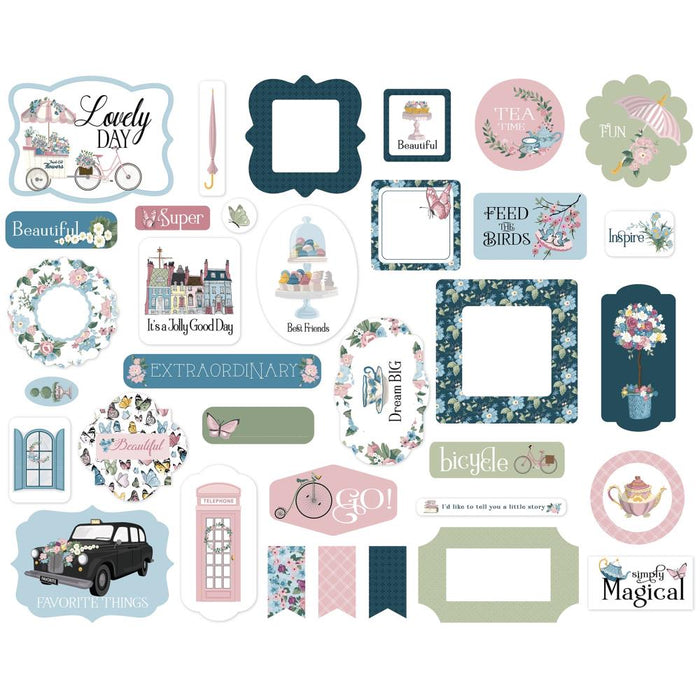 Carta Bella My Favorite Things - Ephemera Icons