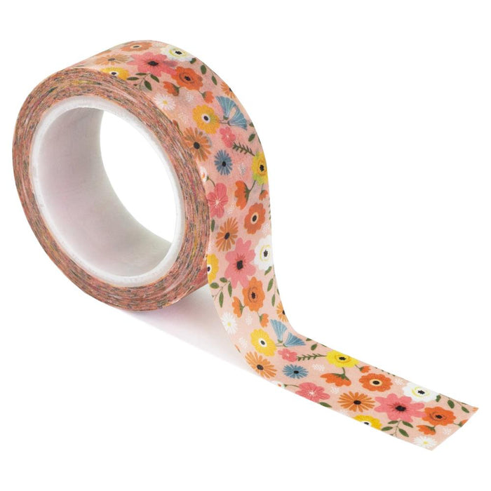 Echo Park Here Comes The Sun - Sunny Floral Washi Tape