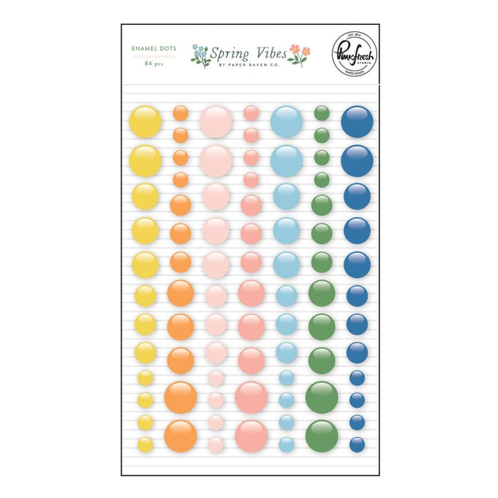 Pinkfresh Studio Spring Vibes - Enamel Dots