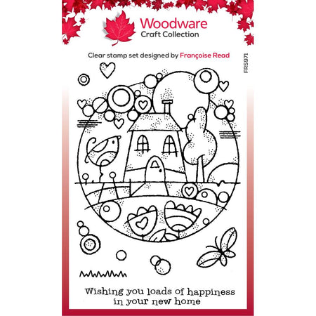 Woodware Clear Magic Stamp - Dream Home