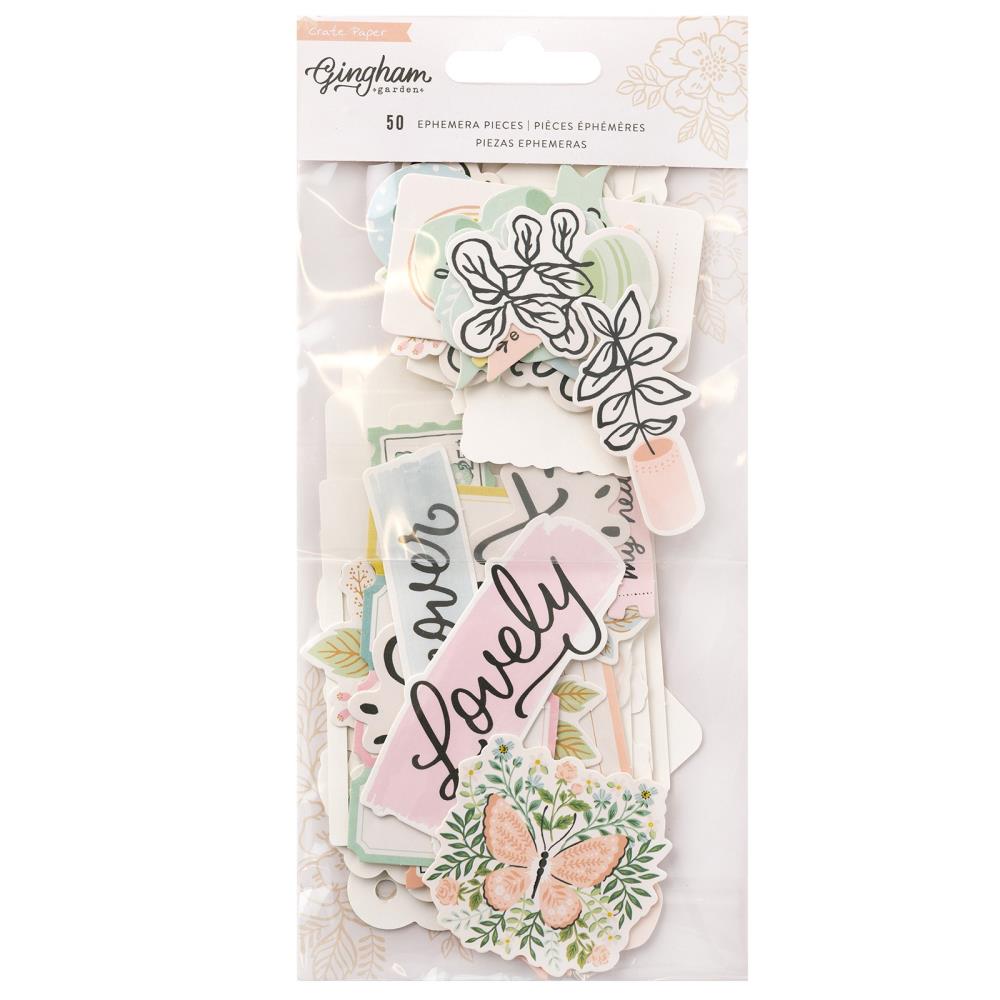 Crate Paper Gingham Garden - Ephemera