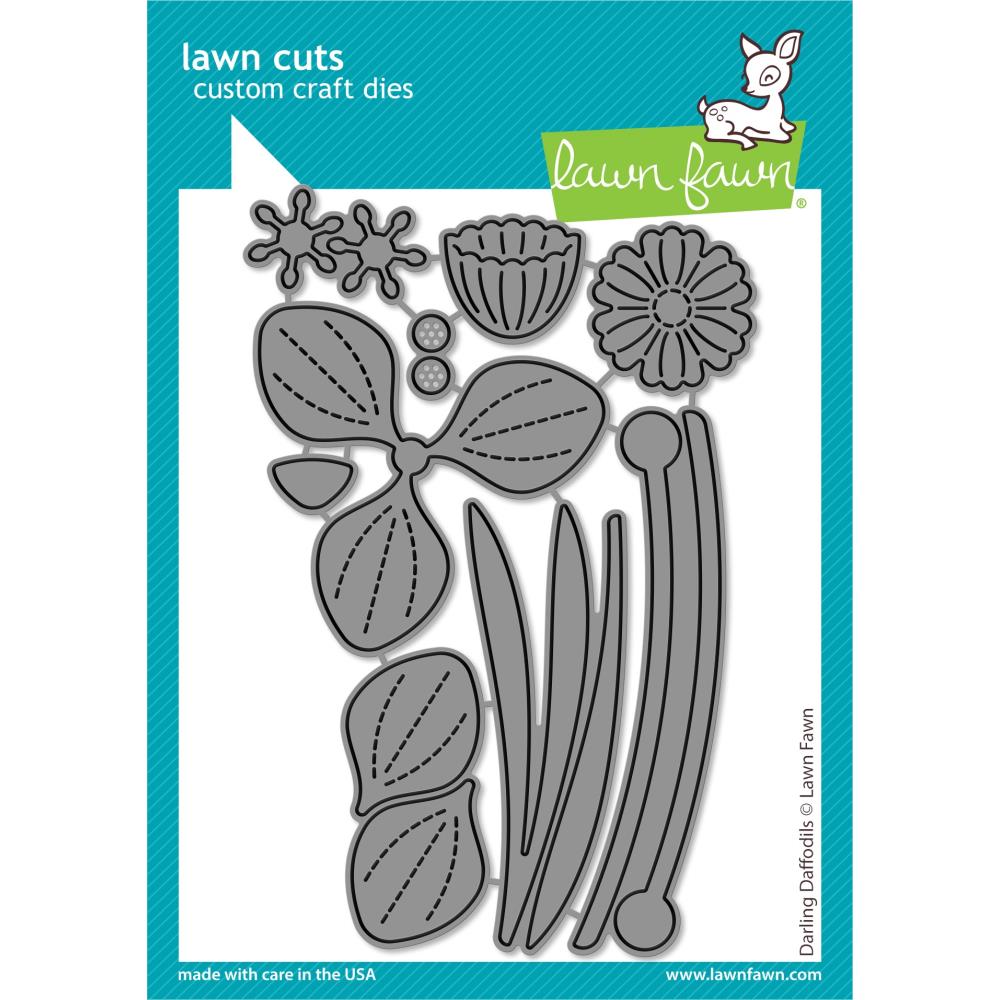 Lawn Fawn Craft Die - Darling Daffodils