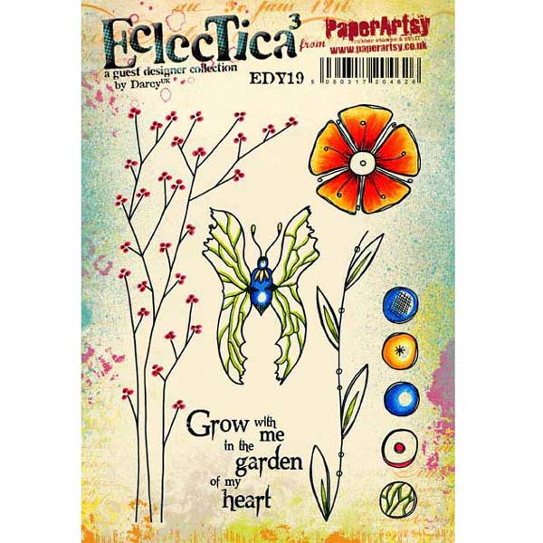 PaperArtsy Stamp Set - Eclectica�� (Darcy) 19