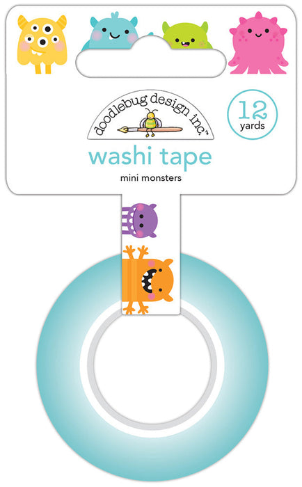 Doodlebug Design Monster Madness - Mini Monsters Washi Tape