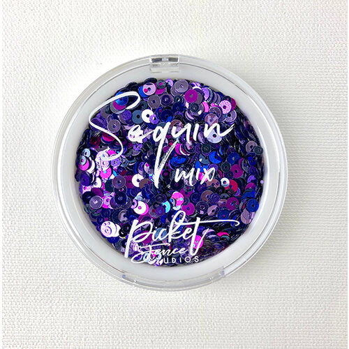 Picket Fence Studios Sequin Mix - Berry Infusion
