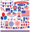 Reminisce Star Spangled Spectacular - Cardstock Stickers