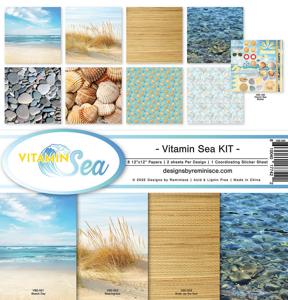 Reminisce Vitamin Sea - Collection Kit