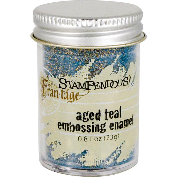 Stampendous Frantage Embossing Enamel - Aged Teal
