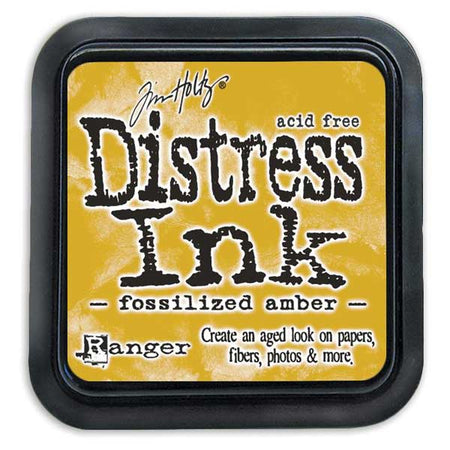 Tim Holtz Distress Ink Pad - Fossilized Amber