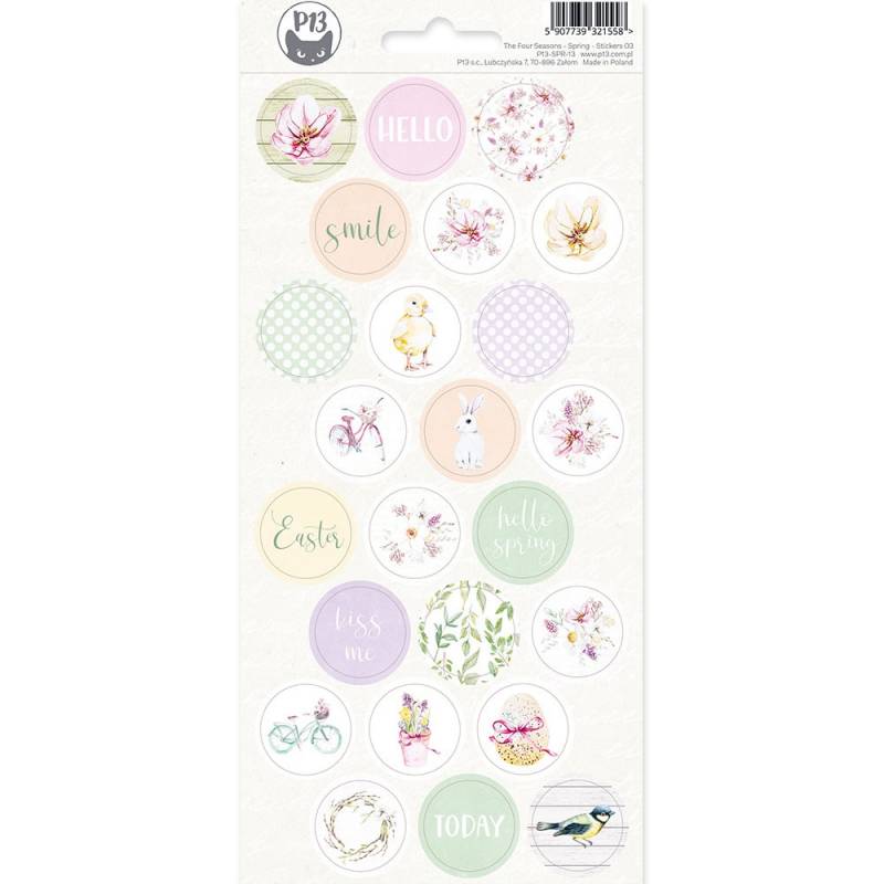 P13 The Four Seasons Spring - Sticker sheet #3