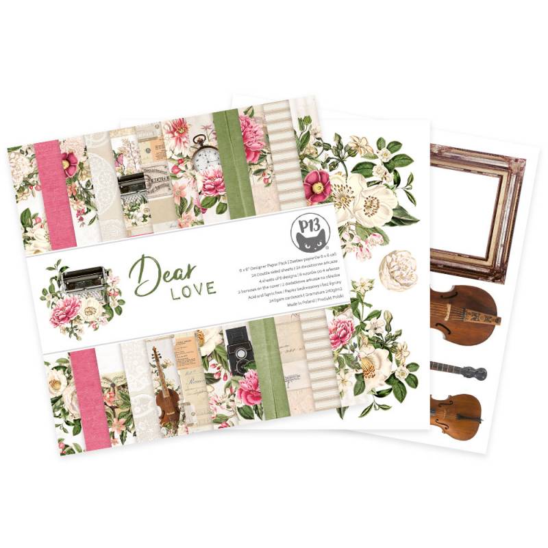 P13 Dear Love - 6x6 Paper Pad