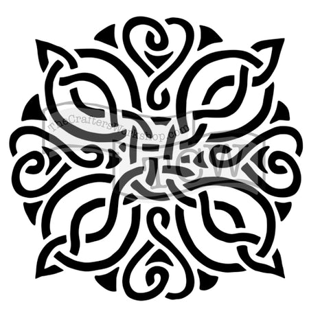 Crafter's Workshop 6x6 Template - Celtic Knot