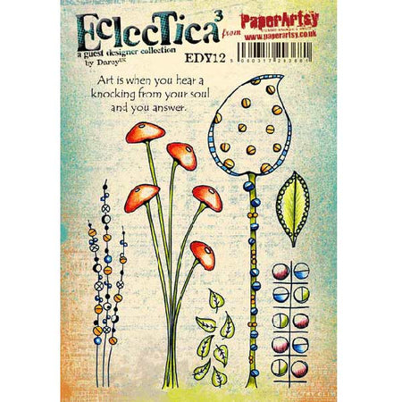 PaperArtsy Stamp Set - Eclectica�� Darcy 12