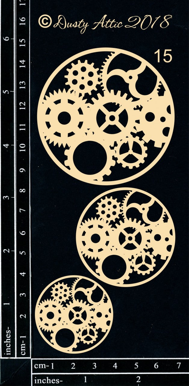 Dusty Attic - Designer Discs #15 Cogs