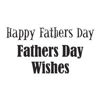 Woodware Clear Magic Singles Stamps - Happy Fathers Day