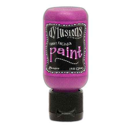 Dylusions 1oz Paint - Funky Fuchsia