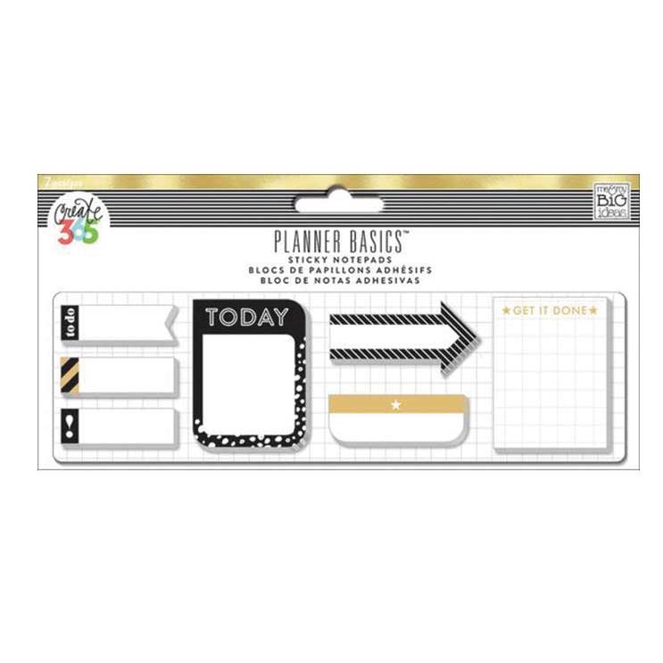 Me & My Big Ideas Happy Planner - Sticky Notes Gold