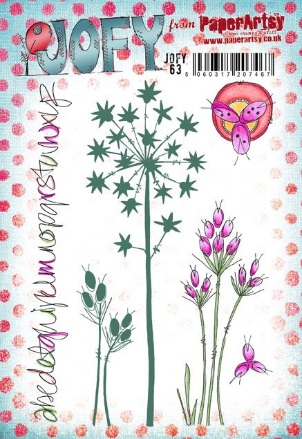 PaperArtsy Stamp Set - JOFY 63