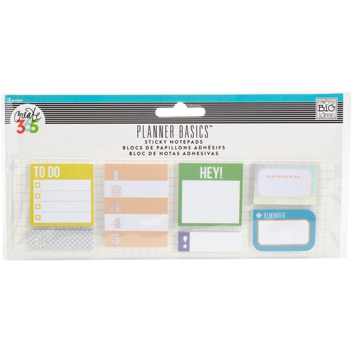 Me & My Big Ideas Happy Planner - Sticky Notes Neon