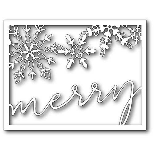 Memory Box Die - Oh So Merry Frame